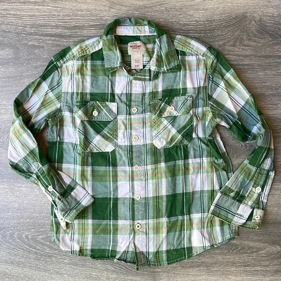 Boys Long Sleeve Button Up Shirt - Picture 1 of 5